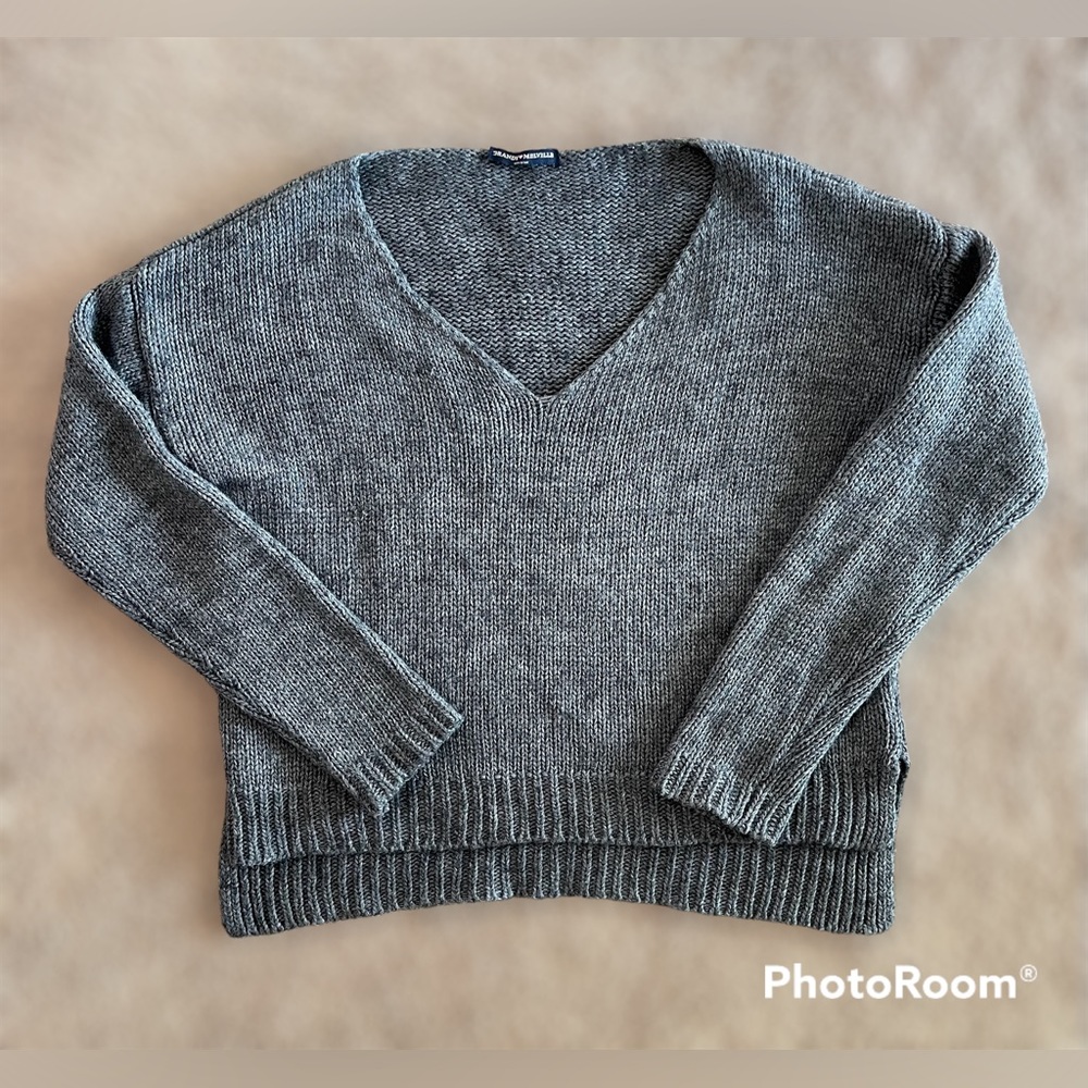 Brandy Melville Dark Grey Sweater - One Size